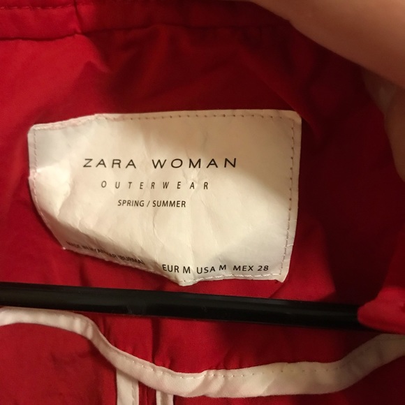 Zara Red Jacket - Picture 4 of 4